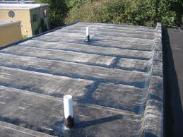 Torch down roofing on commercial flat roofs consists of a modified bitumen rubber membrane that is tough and resists tearing. Gaf Torch Down Rubber Roof Coating Flat Roof Gphi Homeremodeling Blog