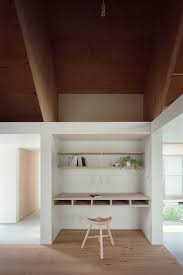 Minimal Extension Adds Chic Usable Space To Japanese Home Minimalist House Design Small Home Offices Home Office Design