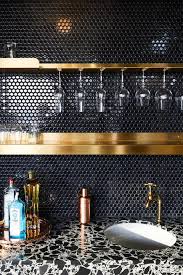 A cousin of the hexagon tile, penny tiles are known as a classic option that first graced many kitchens and bathrooms in the early 1900's. 55 Best Kitchen Backsplash Ideas Tile Designs For Kitchen Backsplashes
