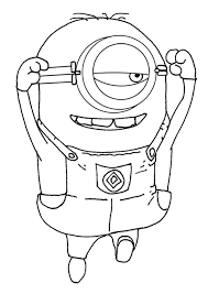 Ausmalbilder Minions 7 Ausmalbilder