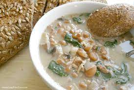 Add beans and chicken broth or water and stir to combine, scraping any burnt pits from the bottom of. Hearty Chicken And Pinto Bean Soup A Musing Foodie