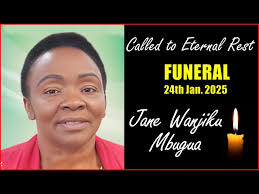 Celebrating the Life of Jane Wanjiku Mbugua