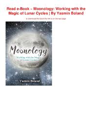 Read E Book Moonology Working With The Magic Of Lunar