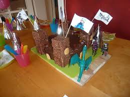 Ritter Kuchen Ritterburg Burg Backen Ausgefallene Deko Rezepte Fur Kinder Kindergeburtstag