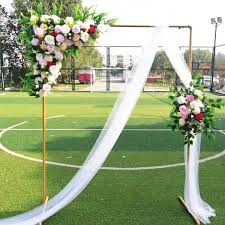 Wedding Props Stage Backgdrop Frame Wrought Iron Decorative Flower Stand Birthday Party Wedding Decoration Quare Arch Wedding Arches Aliexpress In 2020 Wedding Props White Wedding Arch Outdoor Wedding