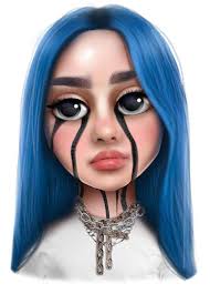 Maximsantoro Billie Billie Eilish Cute Girl Wallpaper
