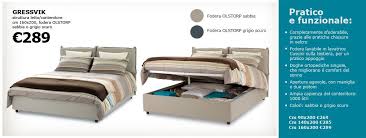 Letto contenitore per poter depositare qualunque cosa nell'ampio cassettone, facilmente raggiungibile grazie alla pratica maniglia e ai funzionali pistoni. Letto Gressvik Letto Gressvik Letto Ikea E Camera Da Letto Ikea