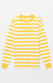 Guess Palm Stripe Long Sleeve T Shirt In 2019 Guess