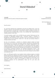 Supply chain internship cover letter example. Business System Analyst Cover Letter Sample Kickresume