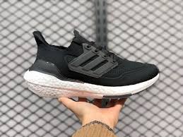 A resistant rubber with a unique tread pattern to optimize durability and the adidas ultraboost 21's upper features primeknit: Adidas Ultra Boost 21 Core Black White Training Shoes Fy0402 Sciaky