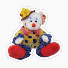 Steiff mohair 5 inch clown teddy bear. Clown Bear Stickers Redbubble
