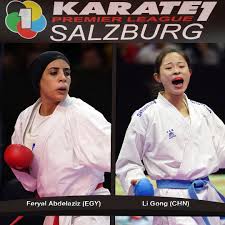Semeraro silvia (ita) vs abdelaziz feryal (egy), final female kumite 61 kg, olympic karate olympic qualification. World Karate Federation On Twitter Who Will Win In Female Kumite 68kg Feryal Abdelaziz Or Li Gong Vote Now Karate Karate1salzburg