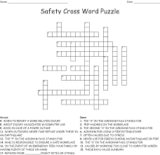 All these puzzles have different difficulty levels. Safety Crossword Puzzle Wordmint