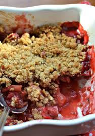 Strawberry Rhubarb Crumble Recipe Rhubarb Crumble Strawberry Rhubarb Crumble Rhubarb Recipes