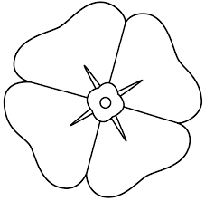 Poppy Coloring Page Plants Poppy Coloring Page Remembrance Day Art Remembrance Day Poppy