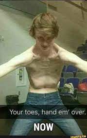 Your Toes Hand Em Over