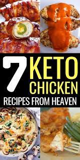 Keto Chicken Recipes That Will Blow Your Taste Buds Away Keto Recipes Dinner Keto Recipes Easy Low Carb Chicken Recipes