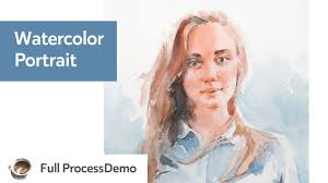 I seem to barely have time to play deadfire now, let alone make a watercolor portrait. Loose Watercolor Portrait Demo Anna Youtube
