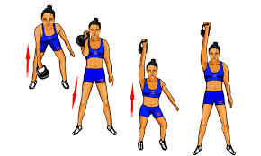 Kettlebell clean and press benefits the kettlebell clean and press is a powerful exercise that combines upper and lower body strength and power. One Arm Kettlebell Clean And Jerk Genemedics