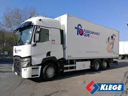Camion Transport Stockage Frigorifique Allemagne Logistique Camion Frigorifique Logistique