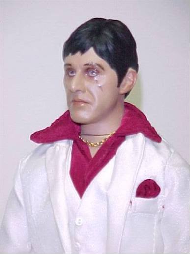 Talking Scarface action figure - Another Toy Review by Michael Crawford,  Captain Toy