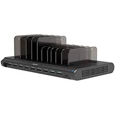 The powersync tray for ipad provides 2.1 amp charging power simultaneously to every device in the tray. Kindle Compatible With Macbook Pro Air Galaxy Ipad Pro 2018 Iphone 120w 10 Port Usb Charger Dock Alxum Usb C Charging Station Pixel 45w Pd Qc 3 0 Power Delivery Port With Iwatch Charger Stand