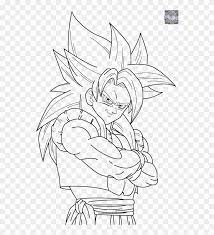 You can now print this beautiful dragon ball z super vegeta coloring page coloring page or color online for free. Gogeta Ssj4 Coloring Pages 6 By Stephanie Gogeta Ssj4 Para Dibujar Hd Png Download 561x842 2697487 Pngfind
