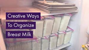 Freezer Hacks To Organize Breast Milk For Donation Youtube