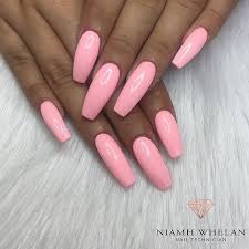 Jennyl • sydney on instagram: Stunning Glossy Baby Pink Coffin Nails Pink Acrylic Nails Baby Pink Nails Pink Nails
