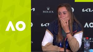 Na žebříčku wta byla ve dvouhře nejvýše klasifikována v květnu 2021 na 34. Paula Badosa It S Been A Tough Experience 1r Press Conference Australian Open 2021 Youtube