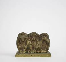 See No Evil Hear No Evil Speak No Evil Do No Evil Monkeys Vintage Brass Three Wise Monkey Paperweight See No Evil Hear No Evil Speak No Evil Monkeys Three Mystic Ape Unique Antiques Three Wise Monkeys Wise Monkeys
