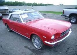 Red Ford 65 Pony Convertible Mustang 289 Mustang For Sale Mustang Project Cars For Sale