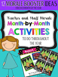 Love Your Staff Morale Boosters For The Year Teacher Morale Teacher Motivation Staff Morale