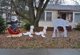 Merry Sithmas How We Made Our Own Star Wars Christmas Lawn Ornaments Offbeat Home Life Star Wars Christmas Decorations Star Wars Christmas Tree Star Wars Christmas