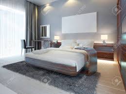 Weitere ideen zu familien bett, familienbett, bett. Grosse Luxus Schlafzimmer Im Modernen Stil Weiss Braun Und Grau Farben Ein Grosses Bett Mit Einem Beistelltisch Und Einem Schminktisch Mit Einem Spiegel Und Einem Stuhl 3d Ubertragen Lizenzfreie Fotos Bilder Und Stock