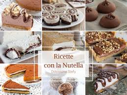 Ricette Con La Nutella Dolcissima Stefy Benvenuti Nella Mia Cucina Desserts Food Nutella