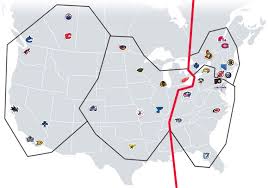 Between 1974 and 1993, the nhl ballooned from 18 teams to 24. The Nhl Realignment Project Nhl Realignment Maps The Home Of The Nhl Realignment Project