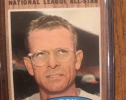 Roy McMillan All Star 1962 Topps Baseball Card (As Pictured) (Original  Issue) (0778)