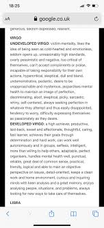 Check out some negative traits about this sign: Mxm On Twitter The Worst Underdeveloped Signs Are Definitely Libras Leo S And Gemini S Scorpio S Are Indefinitely Tapped Virgos Are Chefs Kiss When They Develop And Find An Iota Of Vulnerability