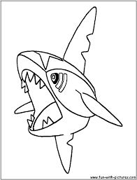 Sun moon,x y, black white, diamond pearl, ruby sapphire you can print out for free this shinx pokemon coloring page. Sharpedo Coloring Page