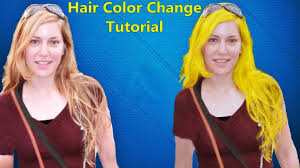 Photoshop Cs6 How To Change Hair Color In Photoshop Cs6 Photoshop Cs6 Change Hair Color Change Hair Hair Color