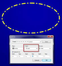 Unfortunately, there isn't a simple way to do this, but with a few minutes, you can get the results you've been looking for. Creating Dashed And Dotted Lines In Photoshop Tipsquirrel
