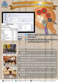 Nutrition Facts Label Wincode Technology Co Ltd Barcode