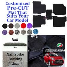 For more information and source, see on this link : Perodua Axia 12mm Nail Spike Customized Pre Cut Carpet Car Karpet Car Coil Floor Mat 5pcs Shopee Malaysia