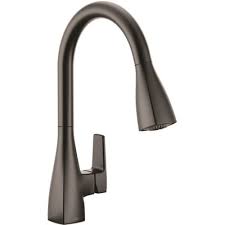 Maybe you would like to learn more about one of these? Cleveland Faucet Group Part 76162bl Cleveland Faucet Group Slate Single Handle Pull Down Sprayer Kitchen Faucet In Matte Black Pull Down Spray Kitchen Faucets Home Depot Pro