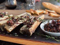 Bone Marrow With Bacon Marmalade And Sourdough Toast Recipe Food Network Recipes Food Marrow Recipe