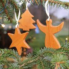Decoracion para arbol de navidad. Conjunto De 3 Decoraciones Para Arboles De Madera Navidad Kaufen