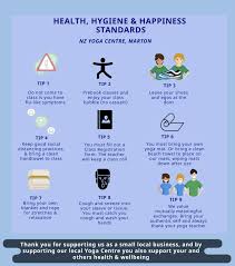 Always check your relevant national and local authority website for more information on the situation. Covid 19 Guidelines Nz Yoga Centre