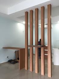 Altar Simple Woodwork Plywood Laminate Pillar Partition Shelf Goldencarpentry Malaysia Praying Coffee Table Farmhouse House Interior Home Decor