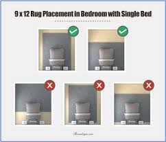 If you have the room for a rug in your bedroom then you will want to make sure that you have some space on either side of the rug once it is tucked under your bed. How To Place A Rug In A Bedroom Correctly Roomdsign Com